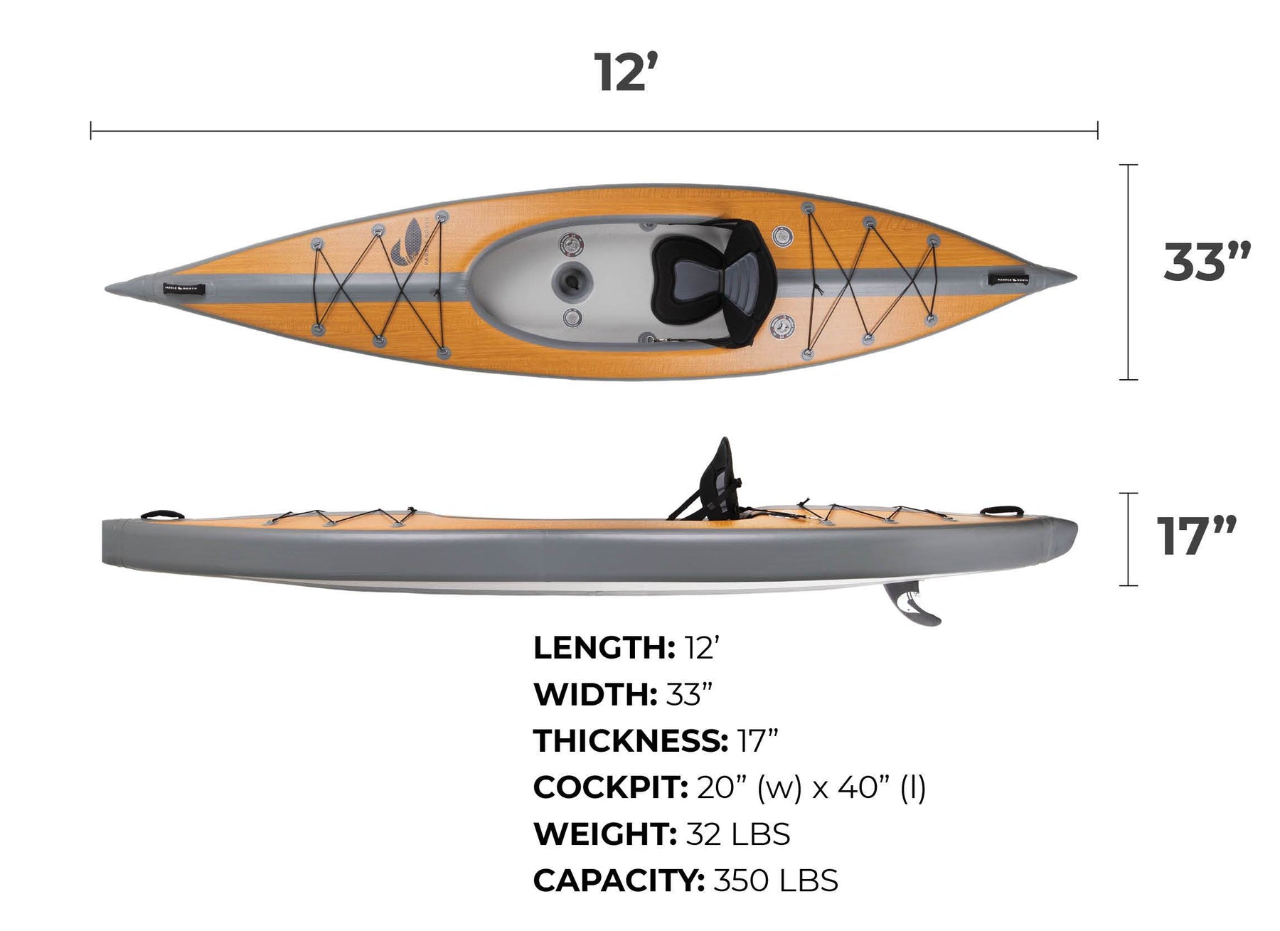 Paddle North Karve Kayak XL